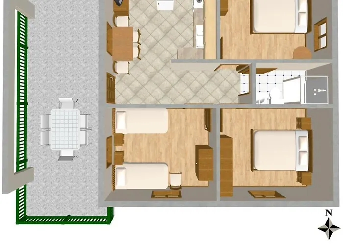 With A Parking Space - 4268 דירה *